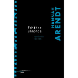 ISBN Edifier un monde. Interventions (1971-1975) livre