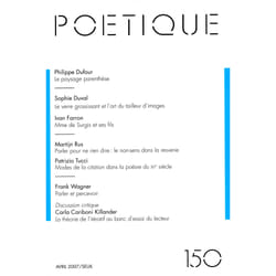 Revue poétique n.150