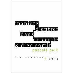 ISBN Manière dentrer dans un cercle & den sortir livre