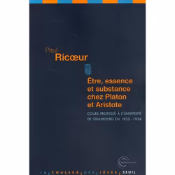 ISBN Etre, Essence Et Substance Chez Platon Et Aristote; Cours Professe A L'Universite De Strasbourg En 1953-1954, philosophi ...