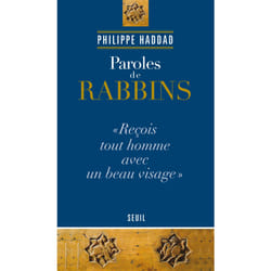 ISBN Paroles de rabbins livre