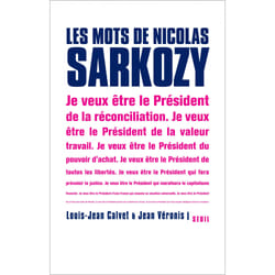 ISBN Les Mots de Nicolas Sarkozy livre