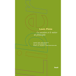 ISBN La Vocation et le métier de philosophe livre