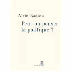ISBN Peut-on penser la politique ?, 128 pages