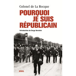 ISBN Pourquoi je suis républicain livre