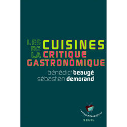 ISBN Les Cuisines de la critique gastronomique livre