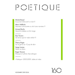 ISBN Poétique, n°160 livre