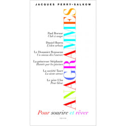 ISBN Anagrammes livre