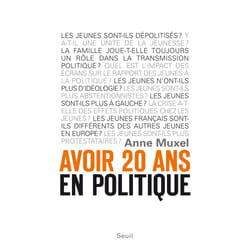 ISBN Avoir 20 ans en politique livre