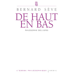 ISBN De haut en bas livre