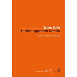 Le Développement humain - Lutter contre la pauvreté (I) (Broché)