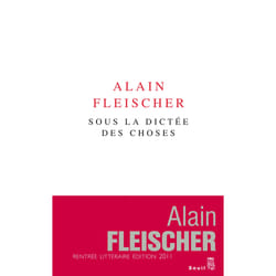 ISBN Sous la dictée des choses livre