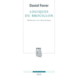 ISBN Logiques du brouillon livre