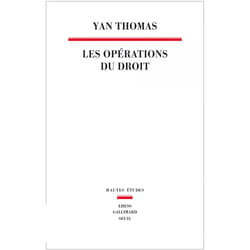 ISBN Les Opérations du droit livre