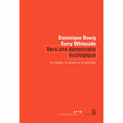ISBN Vers une démocratie écologique, 112 pages