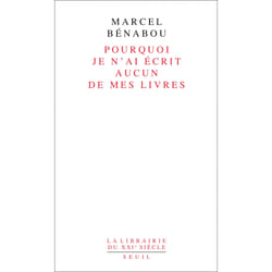 ISBN Pourquoi je nai écrit aucun de mes livres livre