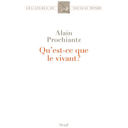 ISBN Quest-ce que le vivant ? livre
