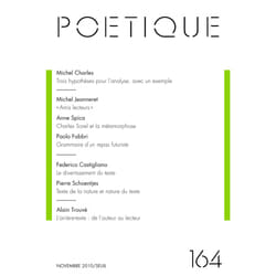 ISBN Poétique, n°164 livre