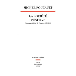 ISBN La Société punitive livre