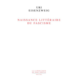 ISBN Naissance littéraire du fascisme livre