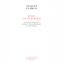 ISBN Dieu, un pur rien, 240 pages