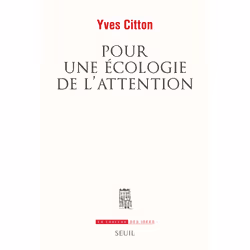 ISBN Pour une écologie de lattention, 320 pages