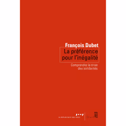 ISBN La Préférence pour linégalité, 112 pages