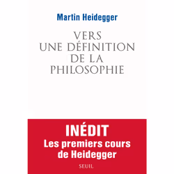 ISBN Vers une définition de la philosophie, 288 pages