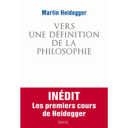 ISBN Vers une définition de la philosophie livre