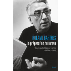 ISBN La Préparation du roman livre