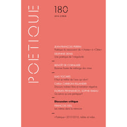 ISBN Poétique, n° 180 livre