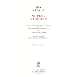 ISBN Ni plus ni moins livre