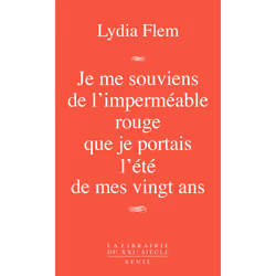 ISBN Je me souviens de limperméable rouge que je portais lété de mes vingt ans, 256 pages