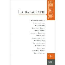 ISBN Pouvoirs, n°164. La Datacratie livre