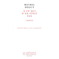 ISBN À ce qui nen finit pas livre