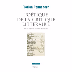 ISBN Poétique de la critique littéraire, 624 pages