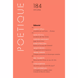 ISBN Poétique, n° 184, 138 pages
