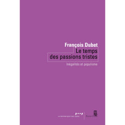 ISBN Le Temps des passions tristes livre
