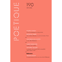 ISBN Poétique, n° 190, 132 pages