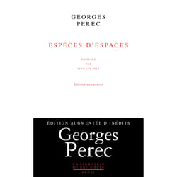 ISBN Espèces despaces livre