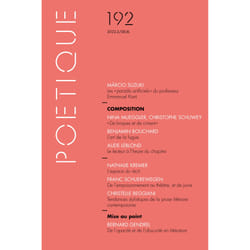 ISBN Poétique, n° 192 livre