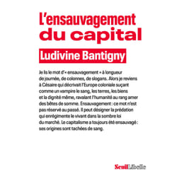 ISBN LEnsauvagement du capital livre