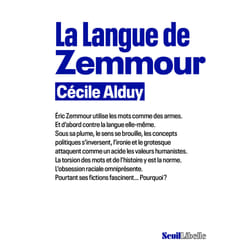 ISBN La Langue de Zemmour livre