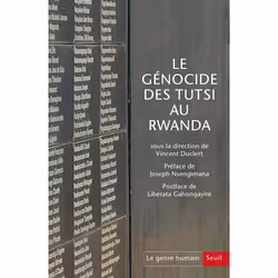 ISBN Le Genre humain, n° 62. Le Génocide des Tutsi au Rwanda (1959-2023), 304 pages