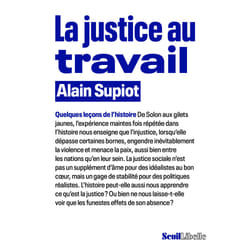 ISBN La Justice au travail livre