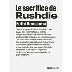 ISBN Le Sacrifice de Rushdie livre