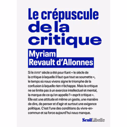 ISBN Le Crépuscule de la critique, 48 pages