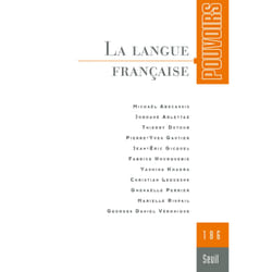ISBN Pouvoirs, n°186. La Langue française livre