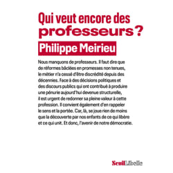 ISBN Qui veut encore des professeurs ? livre
