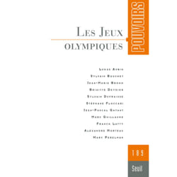 ISBN Pouvoirs, n°189. Les Jeux olympiques livre